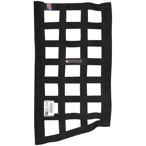 Allstar Performance Allstar Performance ALL10291 SFI Border Style Window Net for Funny Car; Black ALL10291 - main